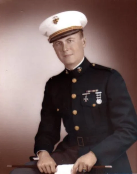 Photo of Major Bernard Reinhold Terhorst